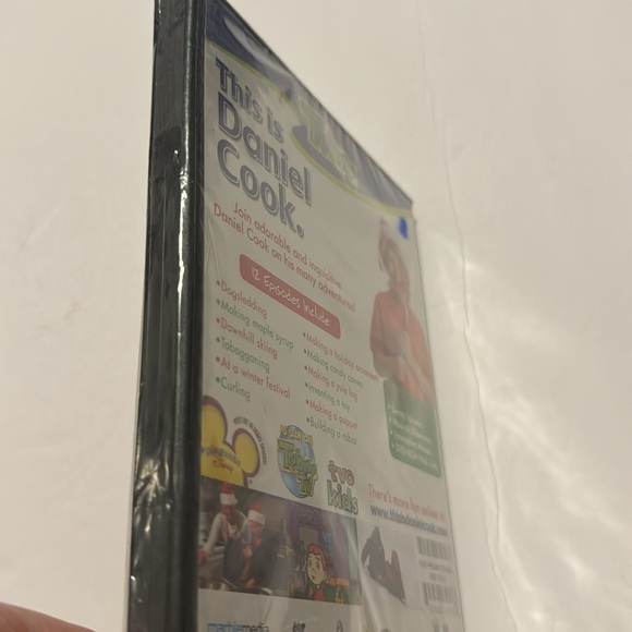 This is Daniel Cook celebrating the holidays Treehouse sealed DVD. - Picture 3 of 3